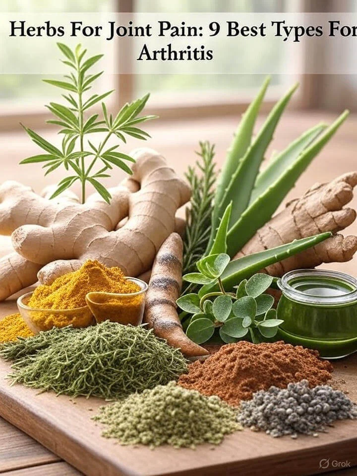 9 best herbs for joint pain and arthritis