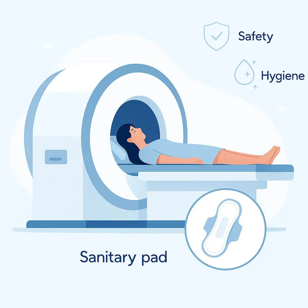 Can You Wear a Sanitary Pad During an MRI?